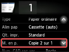 figure : écran tactile